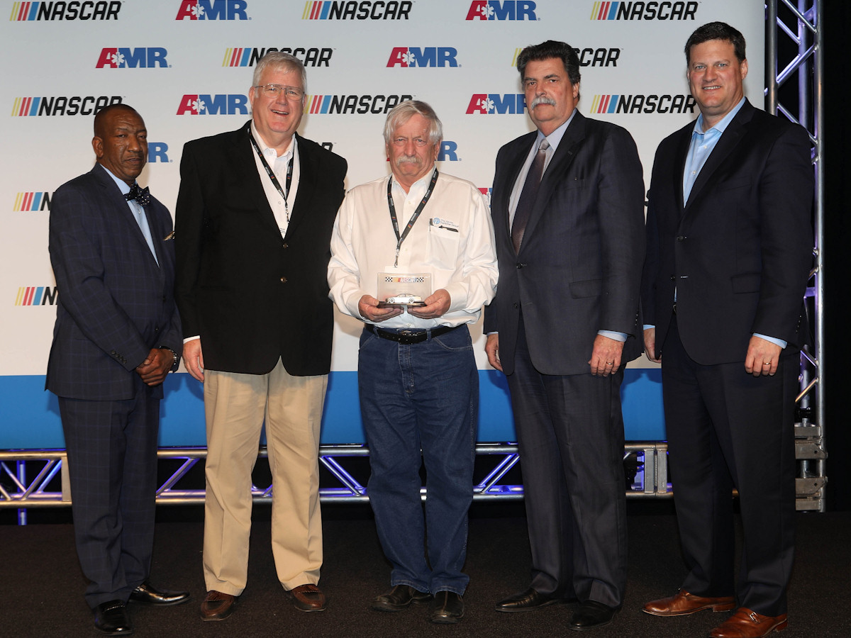 Tim Arfons Receives NASCAR Track Services Mission Award